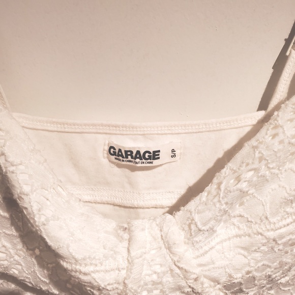 Garage Lace Crop Tank - Picture 3 of 3